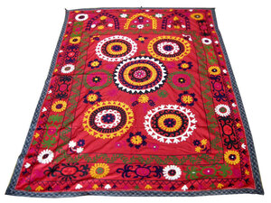 ●アフガニスタンからの贈り物”スザニ　刺繍布”50