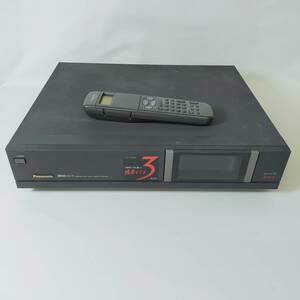 【ジャンク品】NV-FS700　Panasonic　VHSプレイヤー　ビデオデッキ　黒　※2400010306181