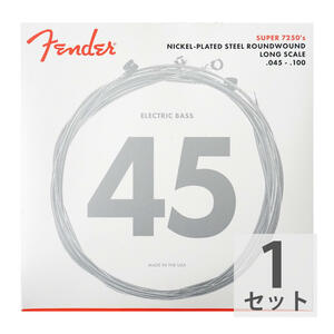 フェンダー Fender Bass Strings Nickel Plated Steel 7250ML 45-100 エレキベース弦