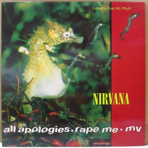 NIRVANA-All Apologies +2 (UK オリジナル 12+2xフリー・アートプリント)