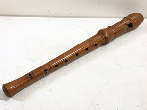 木製 ソプラノリコーダー SCHNEIDER シュナイダー SOPRANO RECORDER ドイツ製 ▲