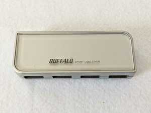 BUFFALO バッファロー 4ポートUSBハブ 4PORT USB2.0 HUB BHB4U201SVA