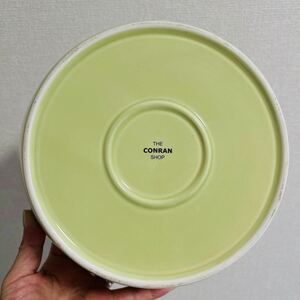 即決★美品 THE CONRAN SHOP コンラン ショップ 花器　器　陶器　薄いグリーン