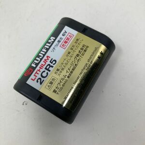 中古FUJIFILM 2CR5 6V LITHIIMリチウム電池 060416ふ