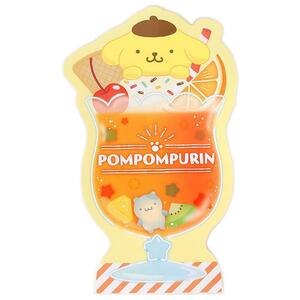 ポムポムプリン メモ帳 クリームソーダ形メモ 日本製 サンリオ sanrio キャラクター