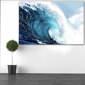 チューブ 40×60 波 ポスター/海 サーフィン サーフ ダイビング ヨット ハワイ ハワイアン マリン ビーチ 砂浜 自然 風景 飾り 絵 アート