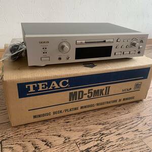 TEAC ティアック MDデッキ MD-5MKII 箱有り未使用品 