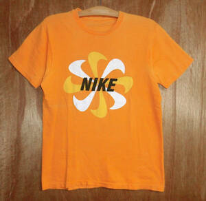 70’s オリジナル NIKE ナイキ デカロゴ 風車 ビンテージ Tシャツ オレンジ
