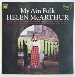 ◇◇6/LP- HELEN McARTHUR　ヘレン・マッカーサー *MY AIN FOLK「Comin’ Thro’ the Rye」麦畑収録