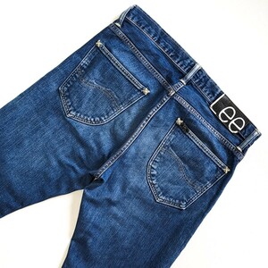 lee リー 101 LM9201 レギュラーナロー 耳付き デニム ジーンズ ジーパン Gパン denim ユーズド加工 USED加工 メンズ セルビッジ 赤タグ