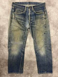 60s LEVIS 501 BIGE（ビッグE）ダブルネームかSタイプ初期雰囲気抜群ボタン裏刻印2ヴィンテージビンテージオリジナル赤耳66前期後期501xx