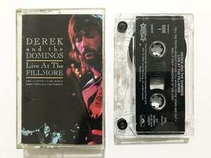 ■カセットテープ■デレク＆ザ・ドミノス Derek & The Dominos『Live At Fillmore』エリック・クラプトン■同梱8本まで送料185円