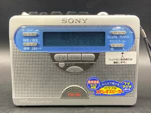 D420［中古品］SONY ポータブル　WALKMAN WM-GX410 FM/AM/テープ動作確認OK
