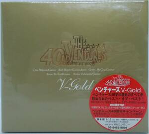 送料185円■初回限定版特製BOX入りコレクター仕様「ベンチャーズ V-GOLD」帯付き並上■