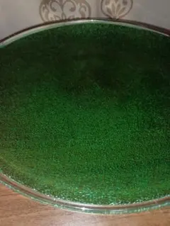 琉球ガラス　大皿　インテリア