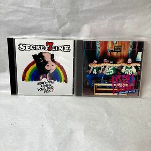 CD2枚セット SECRET7LINE GHOST COMP ANY PUNK EATS J-POP シークレットセブンライン アルバム音源