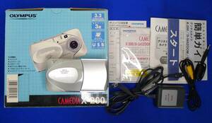 オリンパス デジタルカメラ CAMEDIA X-200 別売ACアダプター付 OLYMPUS
