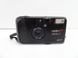 4M448SZ◎京セラ YASHICA T4 Carl Zeiss Tessar 3.5/35 フィルムカメラ◎中古