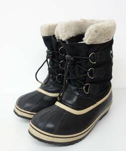 SOREL ソレル ＊YOOT PAC NYLON　ユートパックナイロン ＊LY1785-010 YOUTH ＊ブラック ＊ウォータプルーフナイロン ＊完全防水　防寒　②