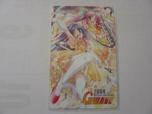G　WAVE　Girls Game Music Collection　2004　テレカ
