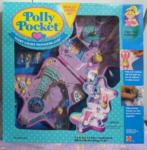 ★激レア　未開封★　ポーリーポケット　フェアリーライトワンダーランド　ファンタジーライト遊園地　polly pocket 