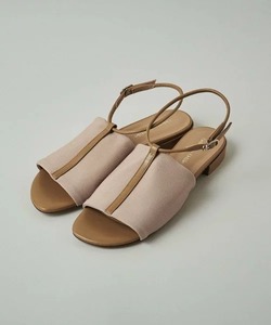 新品タグ付き UNITED ARROWS ユナイテッドアローズ Odette e Odile オデット エ オディール ストレッチネックベルトサンダル24.5㎝ベージュ