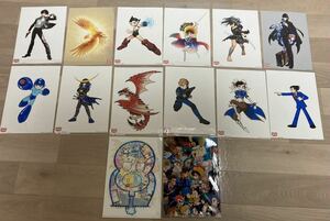 【手塚治虫記念館 限定】新品 CAPCOMvs手塚治虫 カプコン コラボ アートカード 全14種セット グッズ 複製原画 鉄腕アトム ロックマン