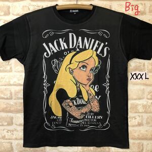 ジャックダニエル アリス　パロディ　Tシャツ　XXXLサイズ