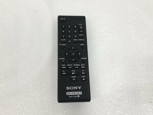 ソニー SONY DVDプレーヤー用リモコン RMT-D195　中古品（管：2A2-M13）