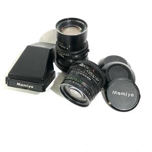 【MAMIYAまとめ！】MAMIYA SEKOR C1:4.5 f=50mm 1:4.5 f=250mm PRISM FINDER【2601565-1/276/rgmry】