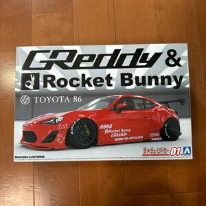 ZN6 TOYOTA 1986 1GREDDY＆ROCKET BUNNY ENKEI Ver. （1/24スケール ザ・チューンドカー No.1 061862）