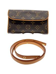 LOUIS VUITTON◆ウエストバッグ[仕入]/ブラウン/総柄/M51855