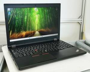 ★1円★ Lenovo ThinkPad L570 Core i5 7200U メモリ16GB 新品SSD 256GB Windows11 Pro 64bit Bluetooth Webカメラ内蔵【H24050908】