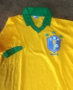 値下げ交渉 1980s ブラジル代表 当時物 刺繍エンブレム 検/ 1986 CBF BRAZIL SELECAO WORLD CUP MEXICO ZICO SOCRATES ワールドカップ Y2K