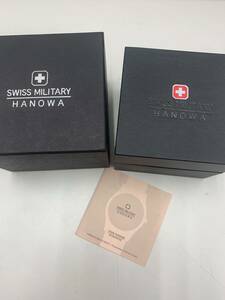 中古 SWISS MILITARY HANOWA 6-5213　メンズクオーツ ケースサイズ：約42mm (素人計測) ※リューズ部分除く kyK8665K