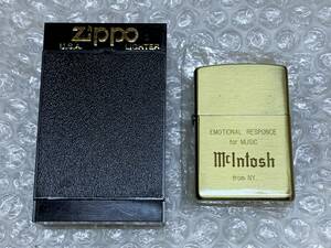 新品☆ 当時物 McIntosh マッキントッシュ Zippo ジッポー 非売品 AV オーディオ アンプ スピーカー MX MCD 5000 4000 406 443 440 431 420