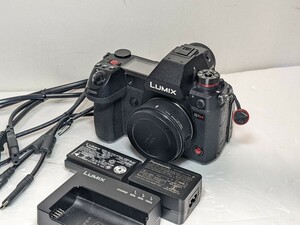 極美品 Panasonic パナソニック フルサイズ ルミックス LUMIX S1H ボディ 2420万画素 ブラック DC-S1H カメラ 