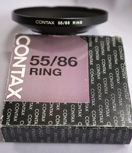 Contax コンタックス 純正 55/86 リング (極美品)