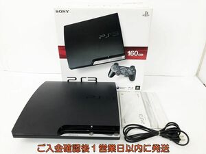 【1円】PS3 本体/箱 セット 160GB ブラック SONY PlayStation3 CECH-2500A 動作確認済 プレステ3 DC06-410jy/G4