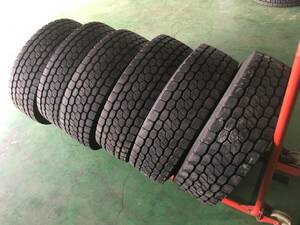 s370-4-4 ☆235/70R17.5 BS M800 中古6本セット！ 2017/2018年製 ブリヂストン k210