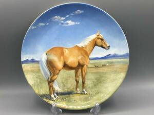 限定品 スポード 馬 飾り皿 絵皿 皿 4480 D (762)