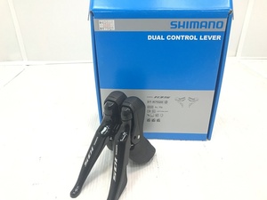▼▼未使用品 シマノ SHIMANO 105 油圧ディスクブレーキ デュアルコントロールレバー STIレバー 左右セット 2×11s