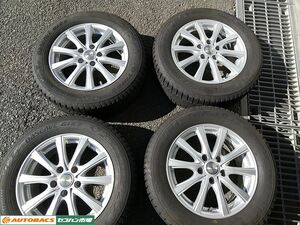 【中古品】BADXロクサーニVEX＆オブザーブGIZ2　215/60R16　冬TWセット