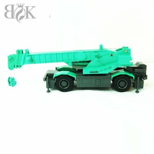 1円～ KOBELCO クレーン車 重機 ミニカー おもちゃ スケール1/55 全長:約22.5cm 昭和 レトロ 希少品 ■