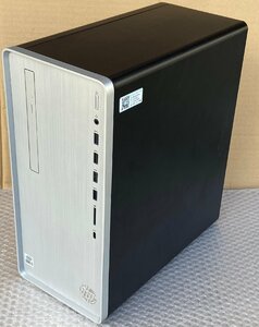 【中古/Type-C不良】HP Pavilion Desktop TP01-1130jp 11Home Celeron G5900 8GB 256GB M.2 NVMe SSD 1TB HDDDVD-RW SDカードスロット