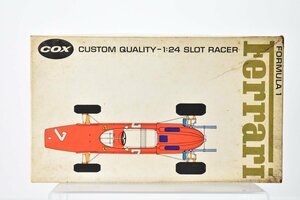 未組立 COX 1/24 Ferrari FORMULA1 スロットカー [コックス][フエラーリ][F1][プラモデル][レトロ][当時物]H