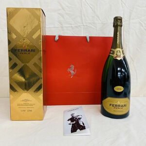 O071-H27-520 【未開栓】FERRARI フェラーリ PERLE TRENTODOC 2016 スパークリングワイン 1500ml/12.5% 約3231g