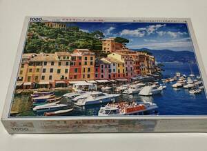 未開封品 ビバリー 美の風景 イタリア 地中海 ポルトフィーノ 青い海と港町 ジグソーパズル 1000ピース