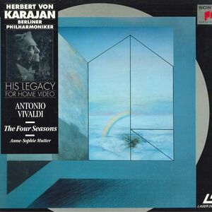 LASERDISC Karajan Vivaldi The Four Seasons SRLM941 SONY /00800