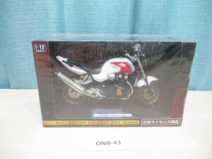 ONB-43【未開封/未使用】HONDA CB1300 SF■1/12 スケール ダイキャストバイク■正規ライセンス商品■Y.S.N/ワイ・エス・エヌ■白青赤